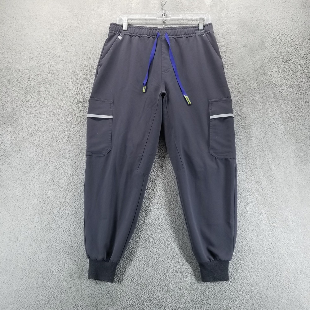 FIGS Pants Mens M Gray Technical Collection Scrub Jogger Stretch Workwear Nurse